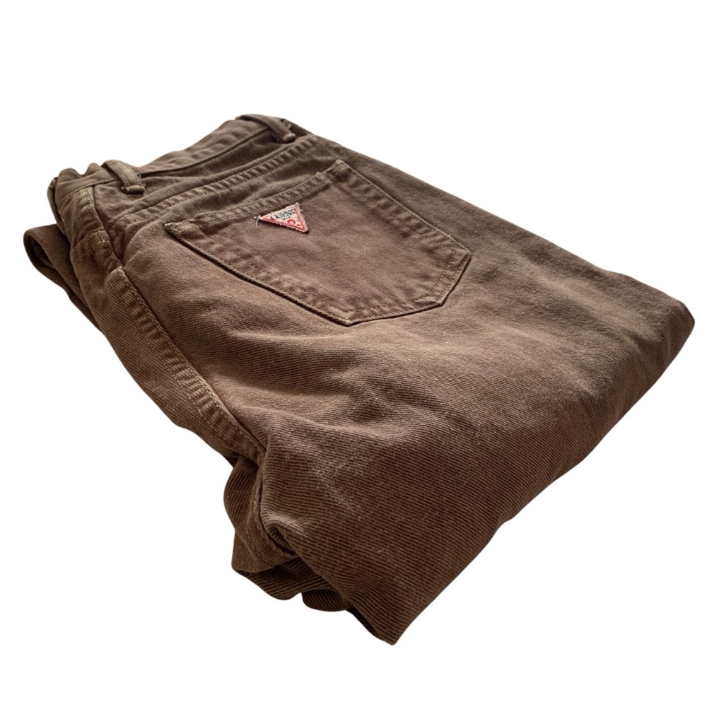 Vintage Guess Brown Straight Leg Jean Pants